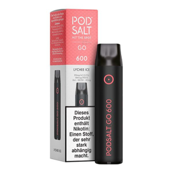 Pod Salt - Go 600 - Lychee Ice *Steuerware*