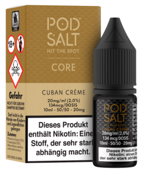 Pod Salt - Cuban Crème Liquid