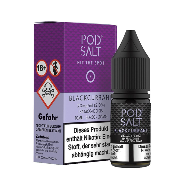 Pod Salt - Blackcurrant Liquid